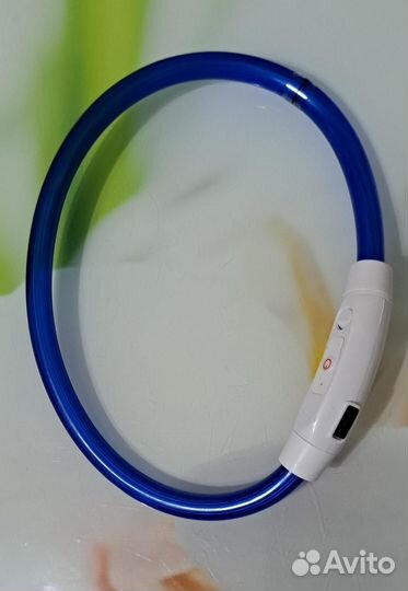 Светящийся ошейник для собак