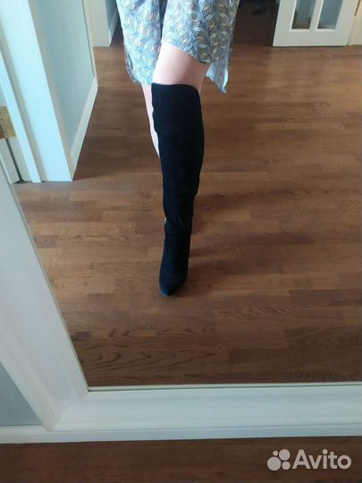 Сапоги ботфорты