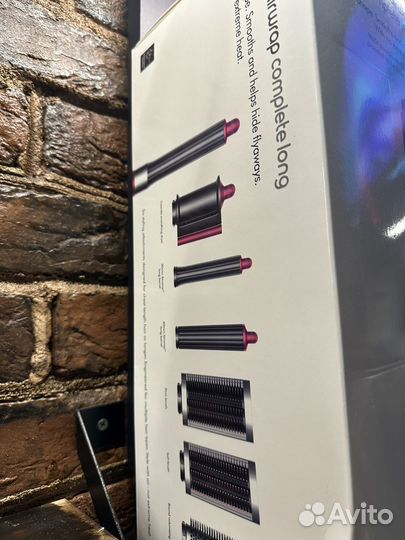 Dyson airwrap complete long Розовый