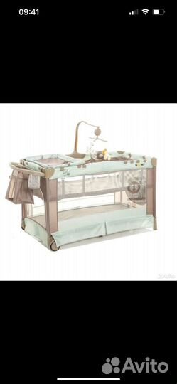 Детская кровать манеж