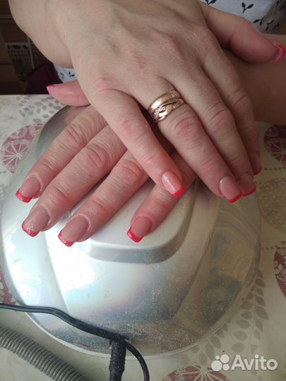 Наращивание ногтей на дому