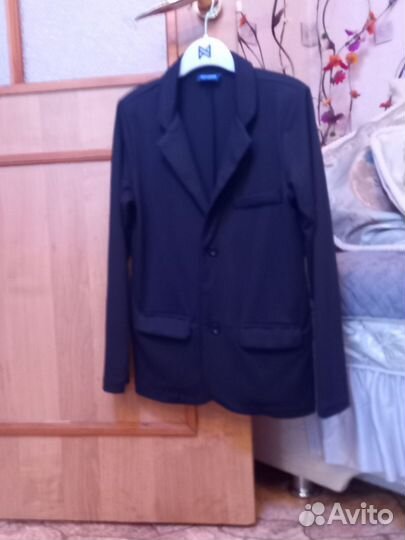 Школьный костюм для мальчика 134 синий