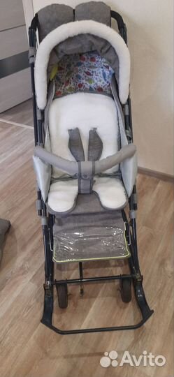 Детские санки коляска ника