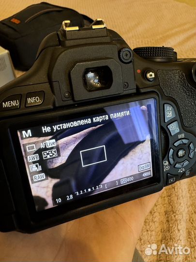 Фотоаппарат canon 600d