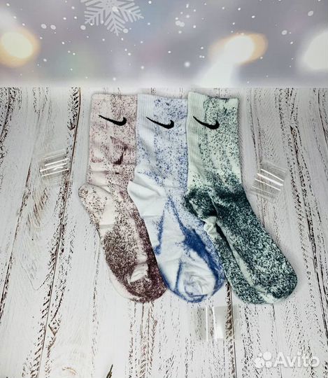 Носки Nike Tye-Dye мужские в коробке