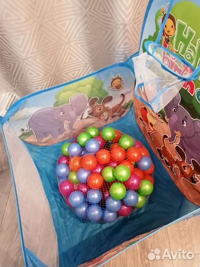 Игровой манеж+шарики