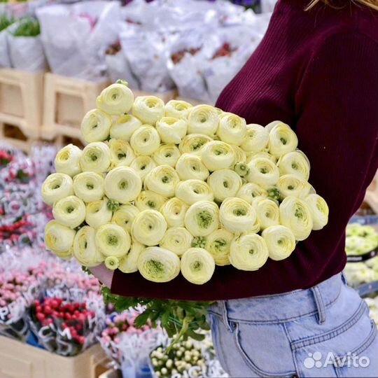 Цветы ранункулюс с доставкой