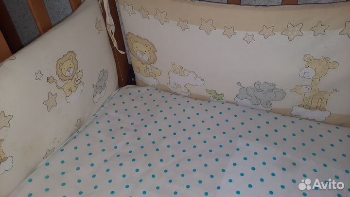 Бортики в кроватку