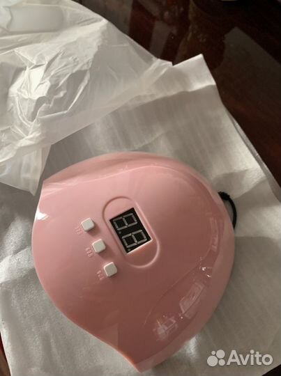 Лампа для маникюра новая