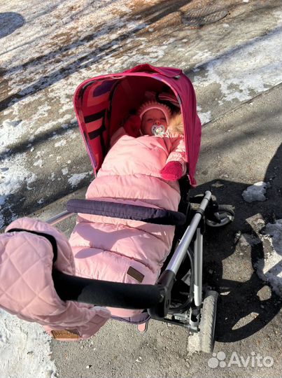 Зимний конверт mansita и варежки