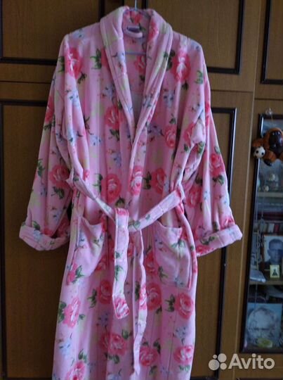 Халат махровый женский длинный 50 размер