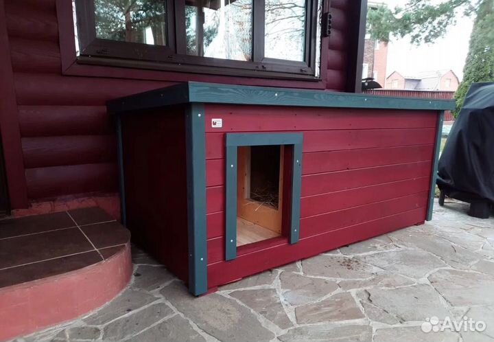Будка для собаки утепленная