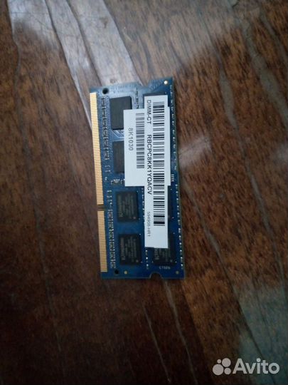 Оперативная память ddr3 для ноутбука 2 GB