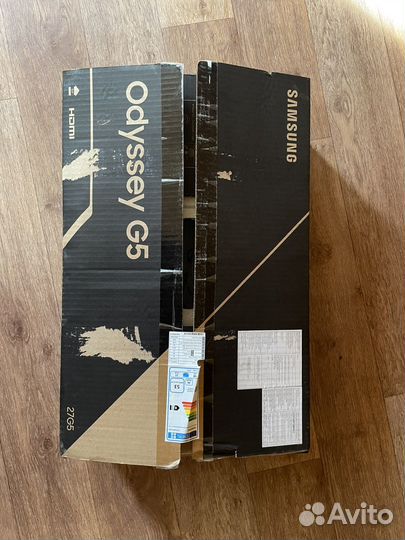 Монитор samsung 27G5 LC27G55tqwixci 144гц