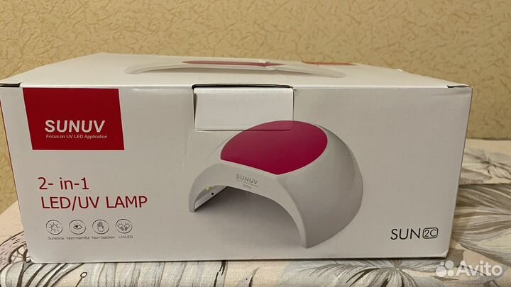 Лампа для ногтей новая