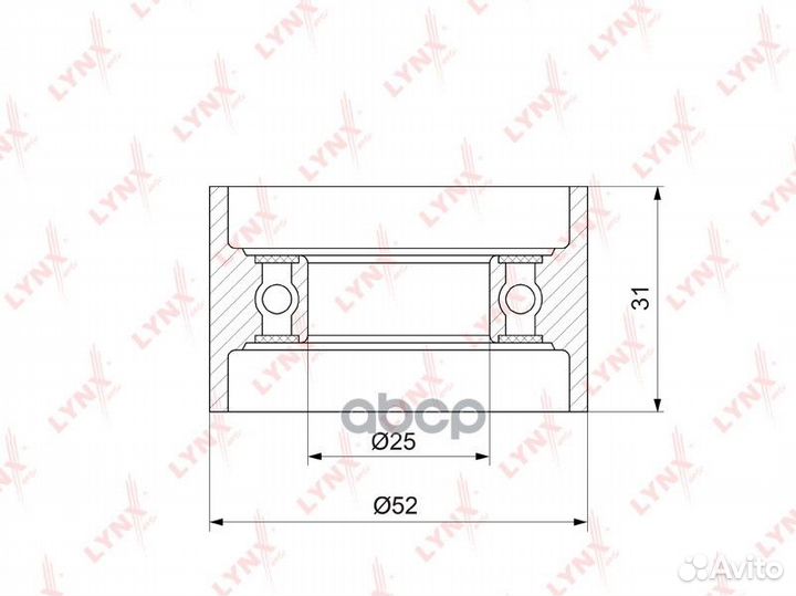 Ролик обводной ремня грм toyota 3SGE altezza GI