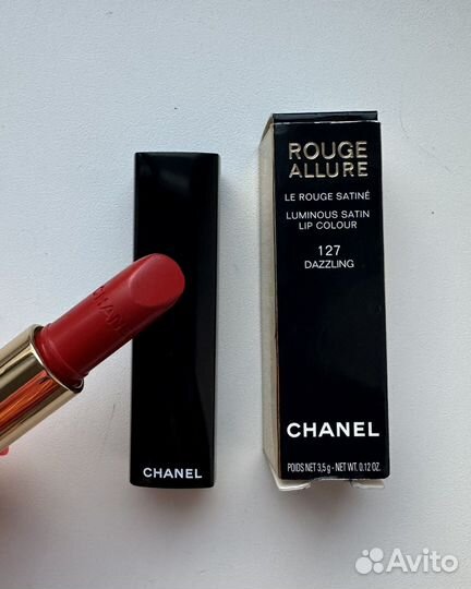 Chanel помада 127 dazzling