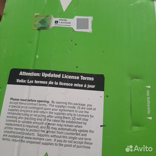 Lexmark картридж