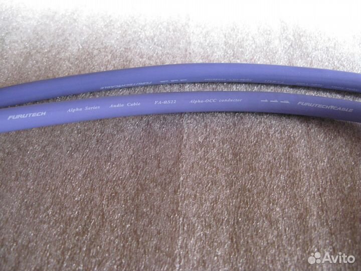 Кабель межблочный RCA Furutech Alpha Series