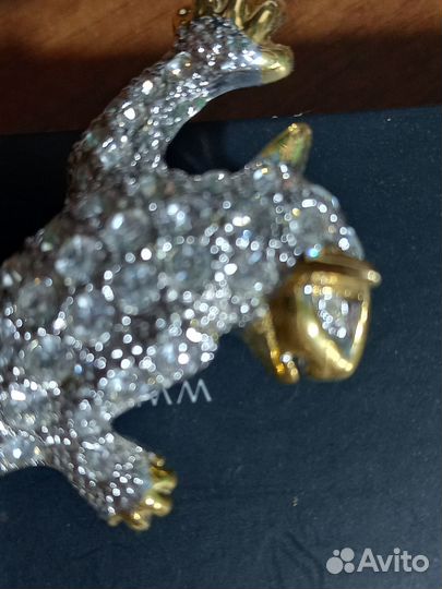 Swarovski брошь