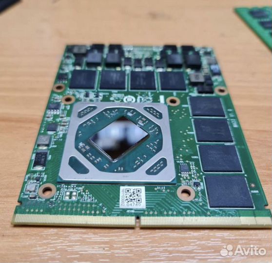 Видеокарта для ноутбука mxm rx480 4gb