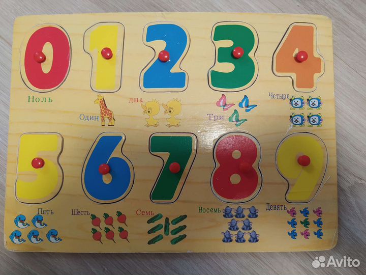 Развивающие игрушки из дерева