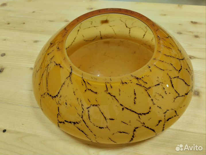 Ваза стеклянная Leonardo. Цвет песочный