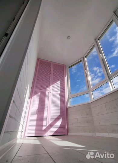 Обшивка балконов под ключ