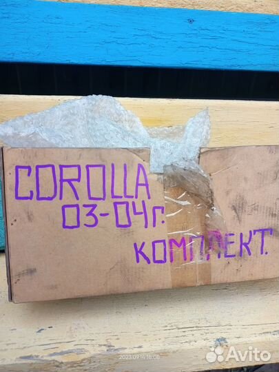 Противотуманные фары Тойота corolla