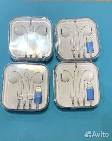 Наушники для iPhone проводные разъём Litghting