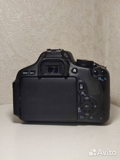 Canon eos 600d 18-55mm is Kit (пробег 21тыс)