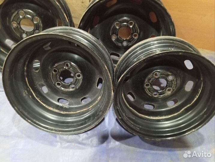 Штампованные диски r14,5x100 polo