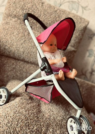 Коляска (с переноской и сумкой )