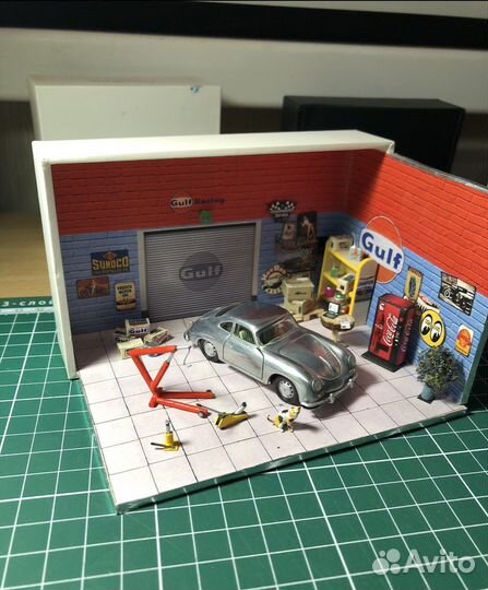 Диорама 1/64 Hot Wheels