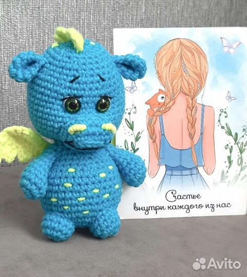 Вязаные игрушки ручной работы