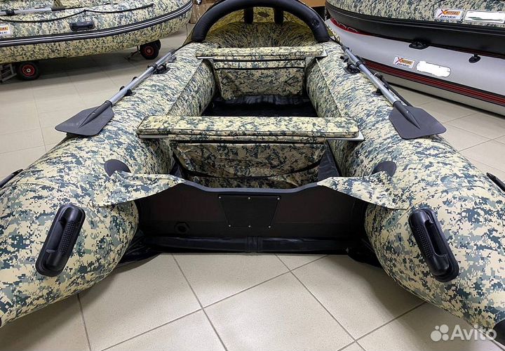 Надувная лодка gladiator E420 AIR C нднд camo