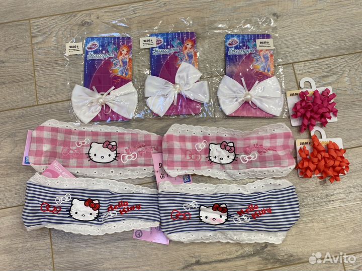 Заколки, повязки на голову Hello Kitty