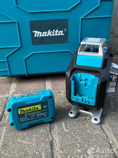 Лазерный уровень makita 4D нивелир 16 линий