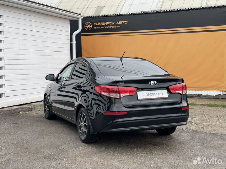 Kia Rio 1.6 AT, 2016, 164 150 км