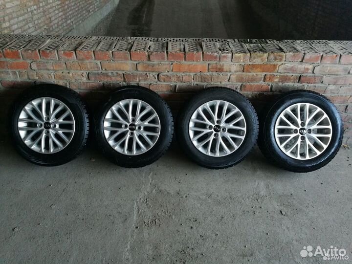Оригинальные литые диски R15 4x100 Kia Rio