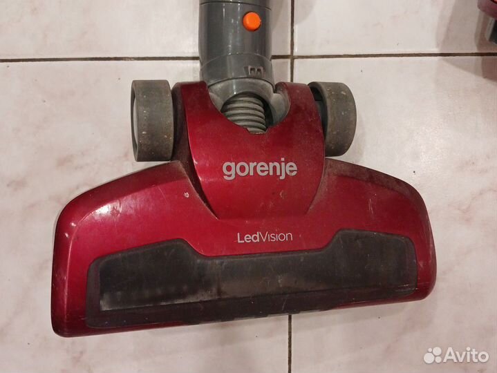Вертикальный пылесос gorenje