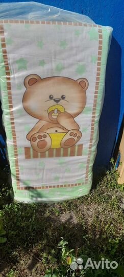 Кроватка детская с матрасом бу