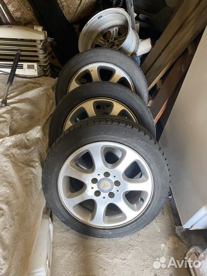 Диски r16 на mercedes бу
