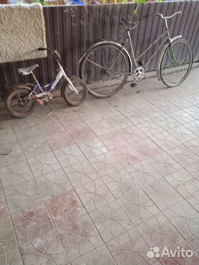 Детский велосипед, и дамский бу