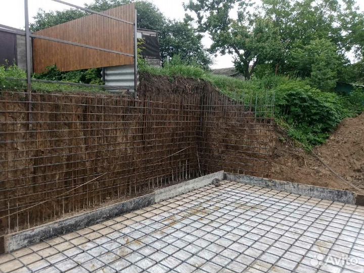 Фундамент с нашей опалубкой