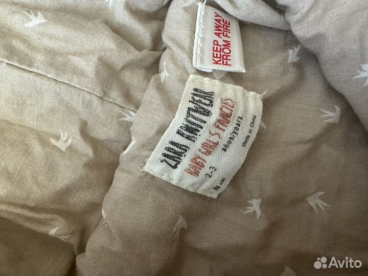 Шуба чебурашка zara 98