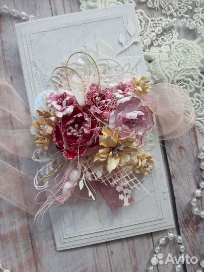 Открытка ручной работы
