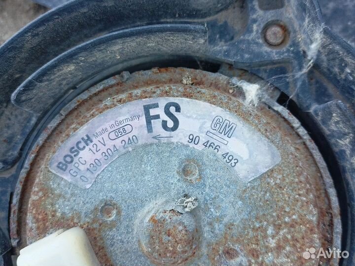 Вентилятор кондиционера Opel Omega B