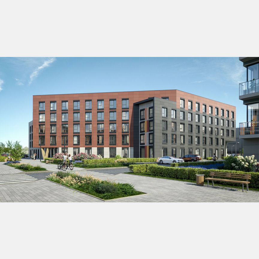 3-к. квартира, 69,2 м², 1/5 эт.