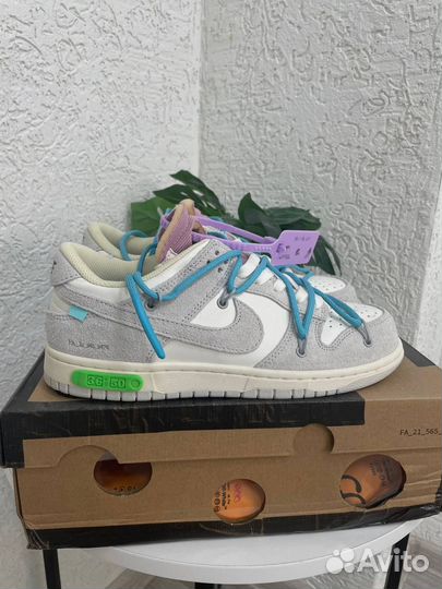 Кроссовки Nike Dunk Low Off White